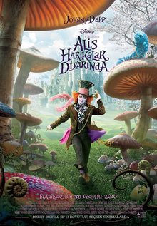 Alice Harikalar Diyarında Film Posteri