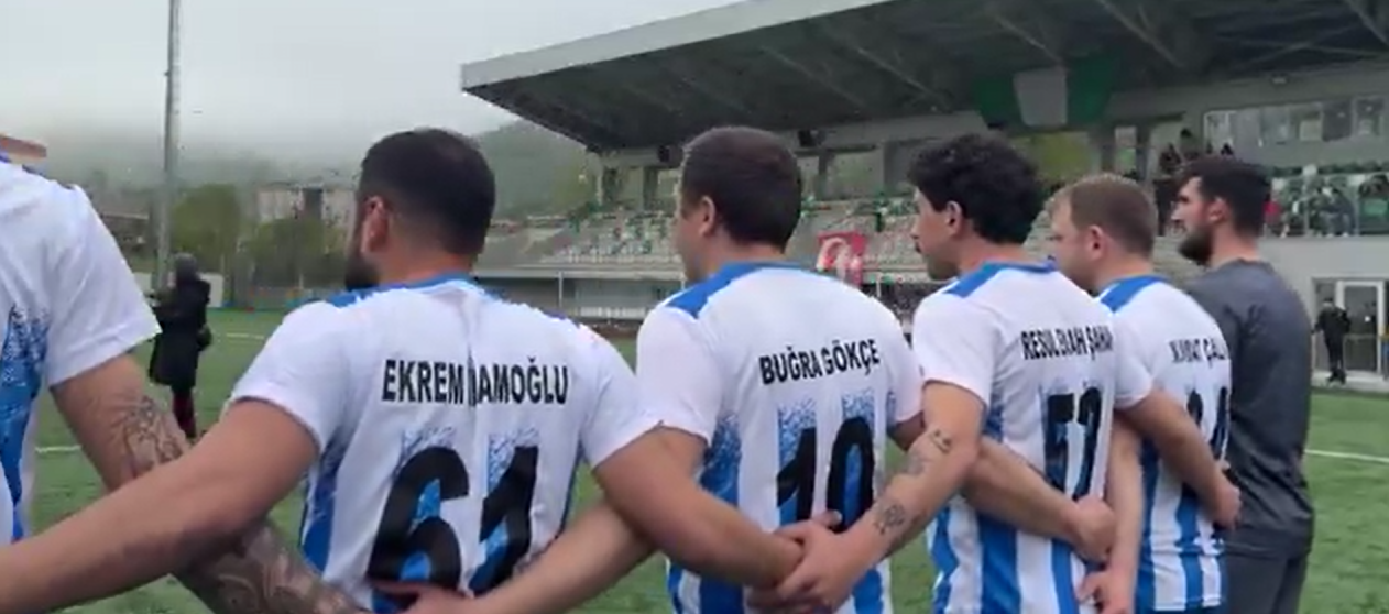 Fındıklı Belediyesi futbol takımından tutuklu isimlere destek