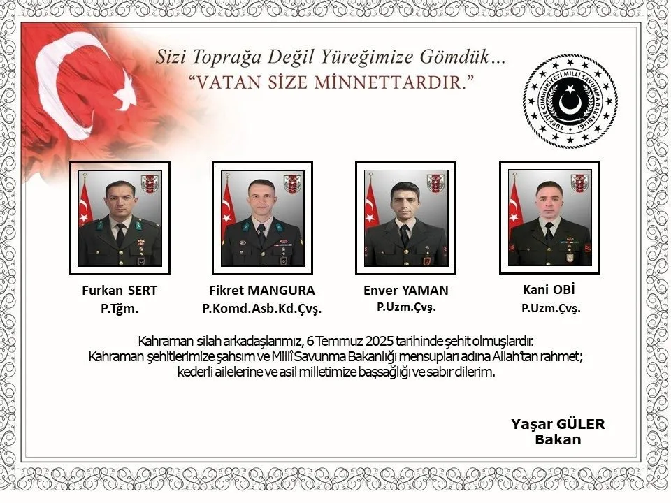 0X0 Msb Aci Haberi Duyurdu Metan Gazi Zehirlenmesinden Aci Haber 12 Sehit Baskan Erdogan Ve Kabineden Taziye Mesaj 1751880806148