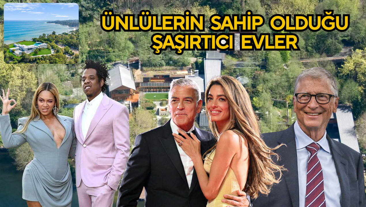 Milyon Dolarlık Hayatlar: Ünlülerin Sahip Olduğu Şaşırtıcı Evler