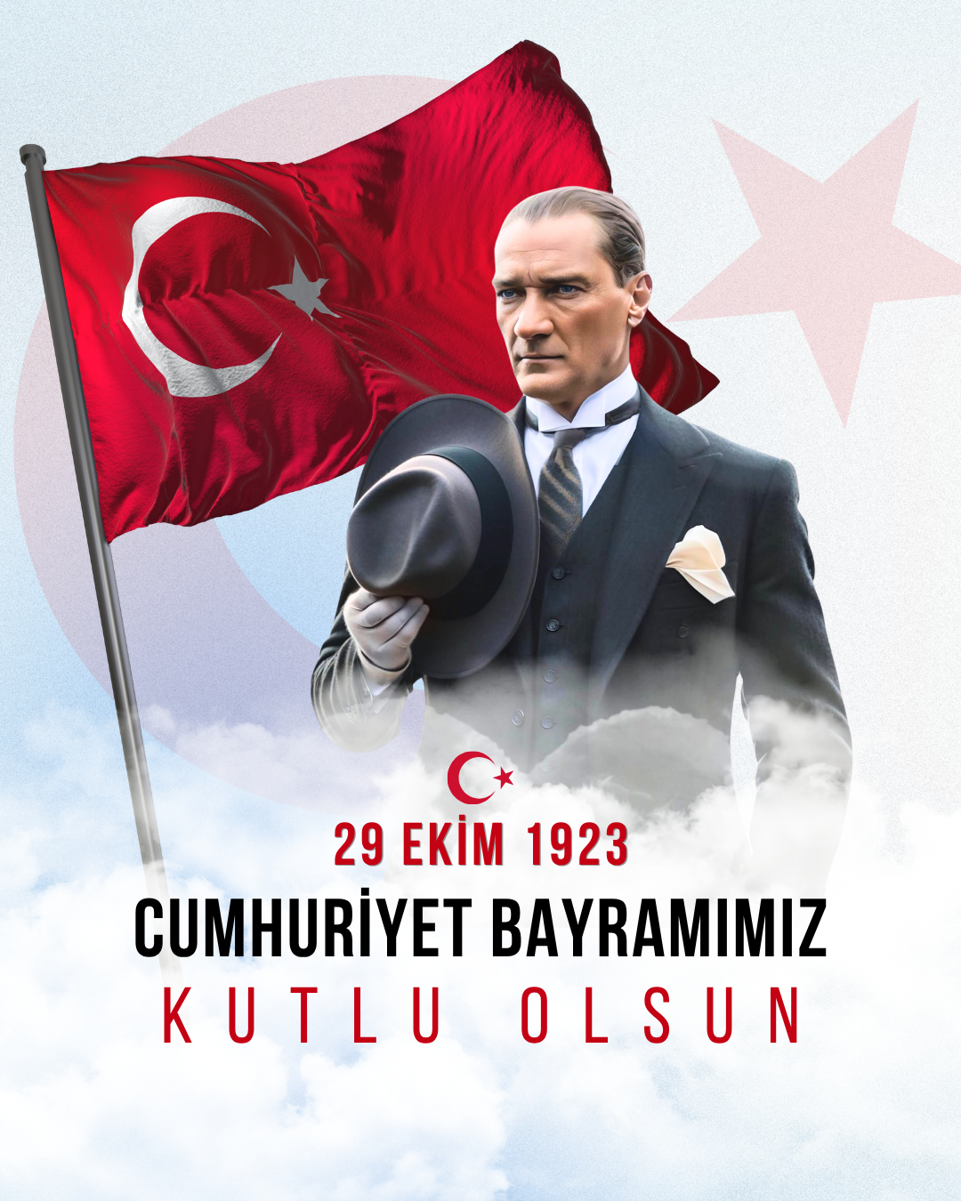 “Benim en büyük eserim Cumhuriyettir.” – Gazi Mustafa Kemal Atatürk
Bu eseri yaşatmak, hepimizin onurudur.
29 Ekim Cumhuriyet Bayramımız kutlu olsun!