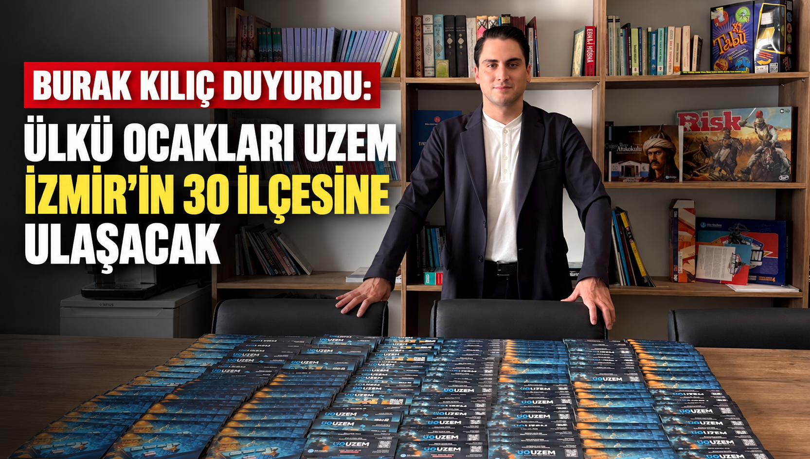 Ülkü Ocakları İzmir’den 30 İlçede Eğitim Seferberliği: UZEM Lisans Kartları Gençlerle Buluşuyor